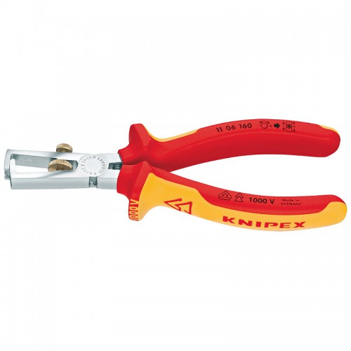 Alicate KNIPEX pelacables mango aislado 2 componentes - Ilumitec