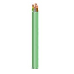 Cable eléctrico flexible al corte libre halógenos verde amarillo 2.5mm
