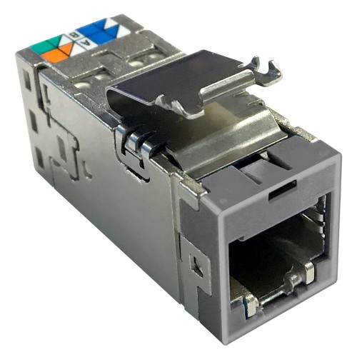 Conector RJ45 Hembra Cat.6 UTP 180º Tipo AMP - CELMAD