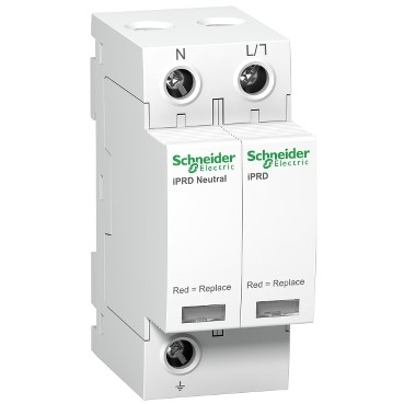 Comprar Protector de sobretensiones transitorias iPRD enchufable tipo 3 de  1P+N Acti 9 SCHNEIDER - Ilumitec