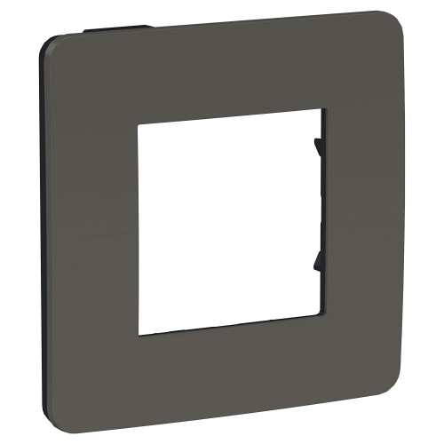 Marco Studio GRIS - Negro New Unica Schneider  Comprar marcos de 1 a 4  elementos - Ilumitec