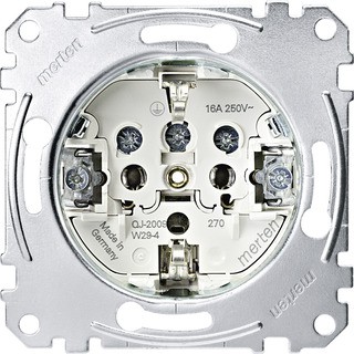 Comprar enchufe Shuko MTN2400-0000 de Schneider para las series Elegance - Ilumitec