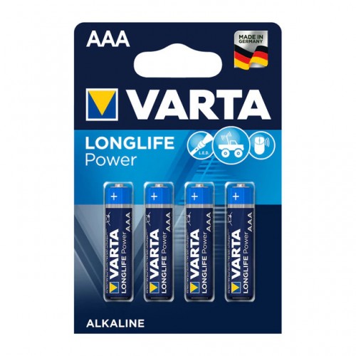 Pilas alcalinas Varta AAA LR03 HighEnergy - ¡Descúbrelas! - DivisionLED