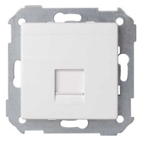 Adaptador 1 conector RJ45 Simon 82 Concept