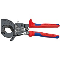 Alicate Cortacables Tipo Carraca Mango Bicomponente KNIPEX (De 250 o 280 mm)