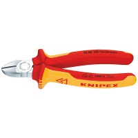 Alicate Corte Diagonal Mango Aislado 1000V KNIPEX (De 125 a 180 mm)