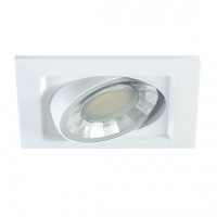 Foco Downlight LED 8W BENEITO FAURE COMPAC Cuadrado Blanco 90mm 90º 660 lúmenes