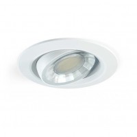 Foco Downlight LED Regulable 8W 90º BENEITO FAURE COMPAC Redondo Blanco (90 mm)