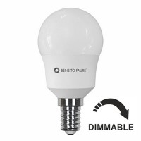 Bombilla LED Esférica Regulable 5,5W=40W E14 Beneito Faure