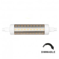 Bombilla LED Lineal Regulable R7s 118mm 9W 360º Beneito Faure 1.000 lúmenes (4000K)