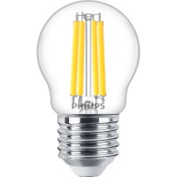 Bombilla Regulable Esférica PHILIPS MASTER VLE LEDLusterD 3.4-40W E27 P45 927 CLG