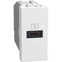 Cargador USB estrecho Tipo C 20W Power Delivery Bticino Light Now