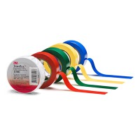 Cinta Aislante 3M TEMFLEX 1500  PVC  19mmx20m (TODOS LOS COLORES)