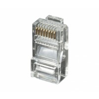 Conector MACHO RJ45 UTP Cat.6 de 3 micras oro NIMO