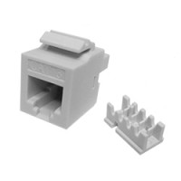 Conector RJ 11 Telefónico Cat 3 BLANCO IDEAL