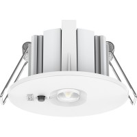 Emergencia Spot circular Autotest LEDEM-spot-E 260 Lúmenes Empotrable 3 horas de autonomía OPPLE