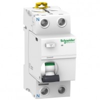 Diferencial 2P 300mA AC Terciario Schneider de 25, 40, 63, 80 y 100A