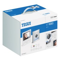 Kit VideoPortero TEGUI SFERA NEW + Monitor Color 5" Manos Libres CLASSE 100 V16B