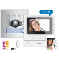 Kit VideoPortero TEGUI SFERA NEW + Monitor Color 5