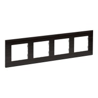 Marco MADERA OSCURA Legrand Niloé Step