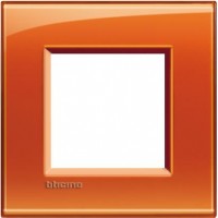 Marco BTICINO Living Light NARANJA (1 a 4 elementos)