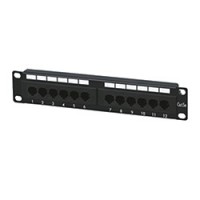 Patch Panel Cat.6 UTP 250 MHz de 12 Puertos de 10"