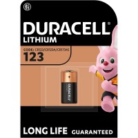 Pila Alcalina Duracell LITHIUM 123 3V