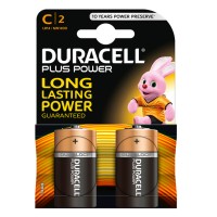 Pilas Duracell Plus Power C LR14