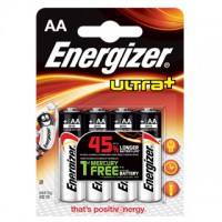 Pilas Alcalinas Energizer Ultra+ LR06 (AA) Blister de 4 pilas