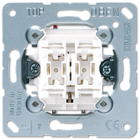 Doble Pulsador Unipolar Jung LS990