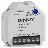 Regulador Tiras LED 12 - 48 Vcc DINUY RE PLA LE2
