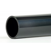 Tubo rígido blindado enchufable PVC NEGRO de 16, 20, 25, 32 y 40 mm (3 Metros)